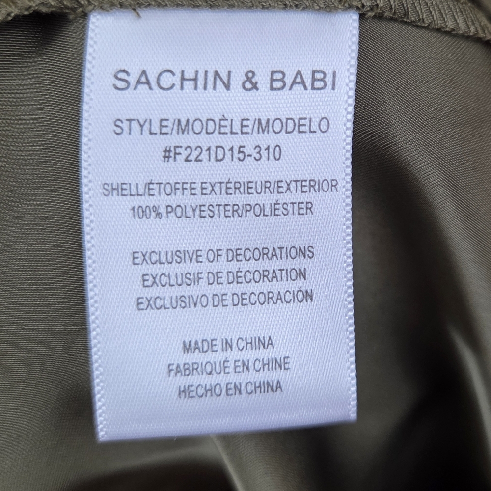 NEW Sachin + Babi Evangeline Ruffle One Shoulder Dress - Picture 8 of 11